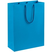 Пакет бумажный Porta, XL, голубой, 30х40х12 см