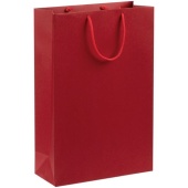 Пакет бумажный Porta, M, красный, 23х35х10 см