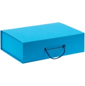Коробка Case, подарочная, голубая, 35,3 х 24 х10 см