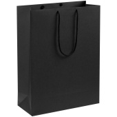 Пакет бумажный Porta, XL, черный, 30х40х12 см