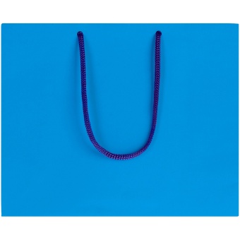 Пакет бумажный Porta, S, голубой, 20х25х10 см