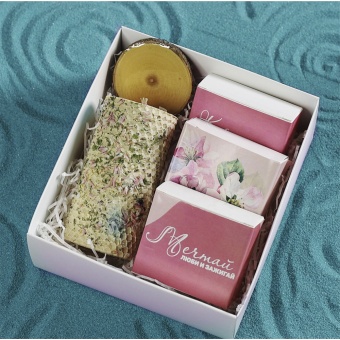 Подарочный набор мини "Яблоневый цвет."