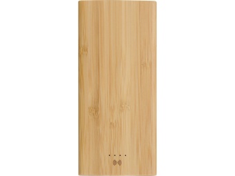 Внешний беспроводной аккумулятор из бамбука «Bamboo Air», 10000 mAh