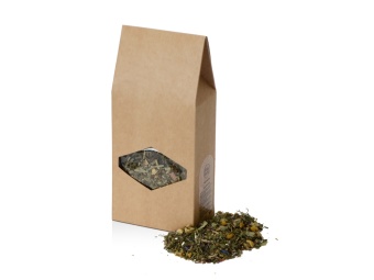 Подарочный набор «Tea time» с пледом, черный